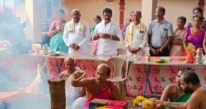 ಬೆಳ್ಕಳೆ ಶ್ರೀ ಮಹಾಲಿಂಗೇಶ್ವರ ದೇವಸ್ಥಾನದಲ್ಲಿ ವಿಜಯದಶಮಿ ಪ್ರಯುಕ್ತ ಸಾಮೂಹಿಕ ಚಂಡಿಕಾಯಾಗ…!!