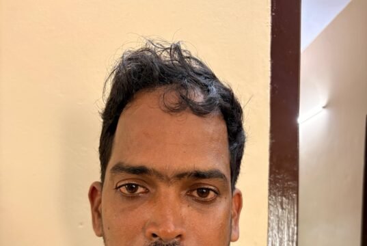 ಹಿರಿಯಡ್ಕ: ವೃದ್ಧೆಯ ಚಿನ್ನ ಕಳವು : ಆರೋಪಿ ಬಂಧನ : 15 ಗ್ರಾಂ ಚಿನ್ನ ವಶ…!!