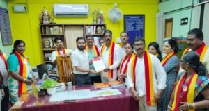 ಉಡುಪಿ: ರಾಜ್ಯೋತ್ಸವದಂದು ಧ್ವಜಾರೋಹಣ ನೆರವೇರಿಸಲು ಶಾಶ್ವತ ದ್ವಜಕಟ್ಟೆ ನಿರ್ಮಾಣಕ್ಕೆ ಕರವೇ ಜಿಲ್ಲಾಧ್ಯಕ್ಷ ಅ.ರಾ.ಪ್ರಭಾಕರ ಪೂಜಾರಿ ಮನವಿ ..!!