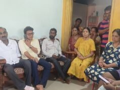 ಸುರತ್ಕಲ್: ಪೊಲೀಸ್ ಕಿರುಕುಳದಿಂದ ಬೇಸತ್ತು ಆತ್ಮಹತ್ಯೆಗೈದ ಮೀನುಗಾರ ಸೋಮನಾಥ್ ಮನೆಗೆ ಶಾಸಕ ಯಶ್ ಪಾಲ್ ಸುವರ್ಣ ಭೇಟಿ…!!
